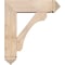 Ekena Millwork Legacy Arts and Crafts Smooth Bracket w/ Offset Brace, Douglas Fir, 7 1/2"W x 26"D x 30"H BKT0806X26X30LEC03SDF - alternate 2